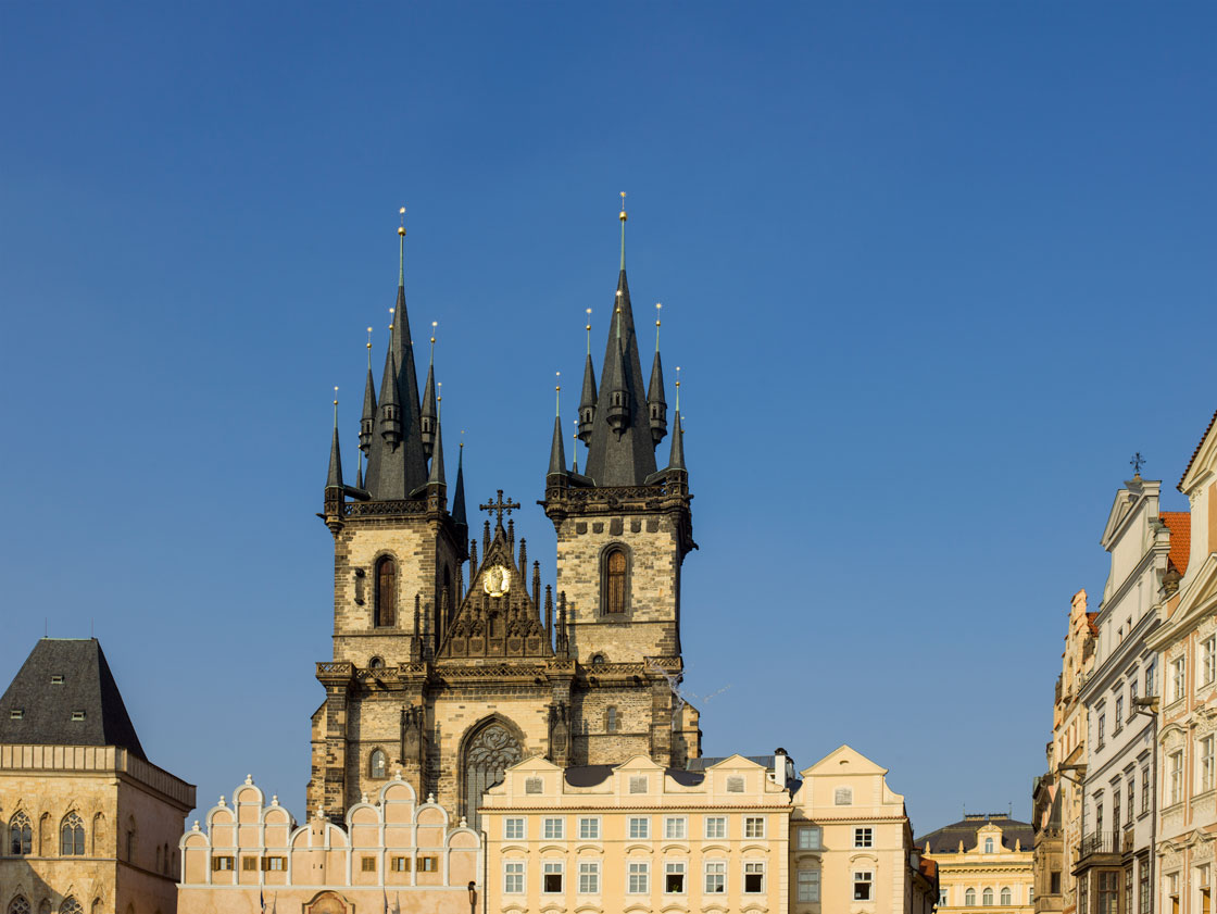 Church of Our Lady before Tyn Twin Towers