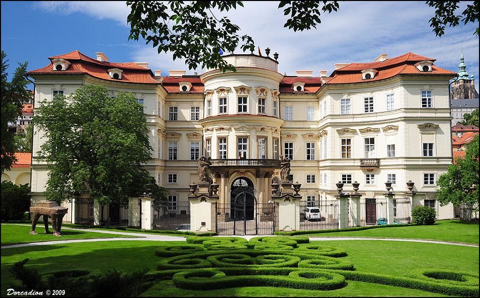 Lobkowicz Palace Rare Facade