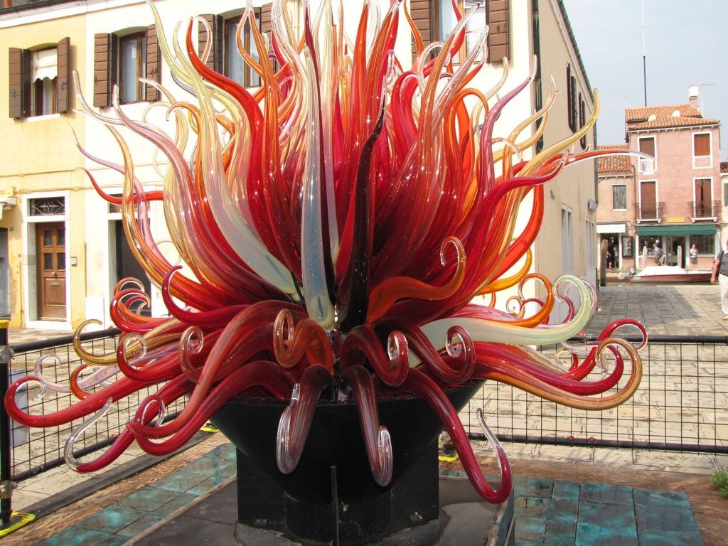 Murano and Burano Glass Sculpture