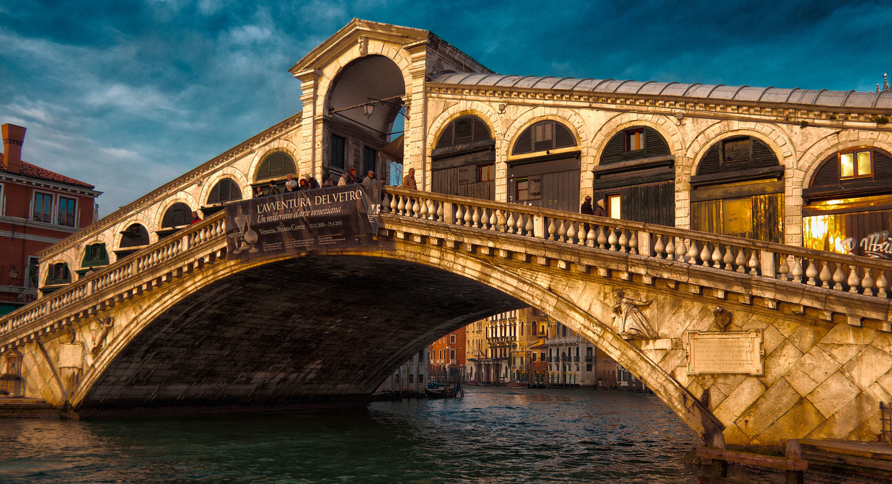 Rialto Bridge Sunset