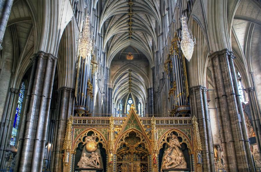 Wesminster abbey altar